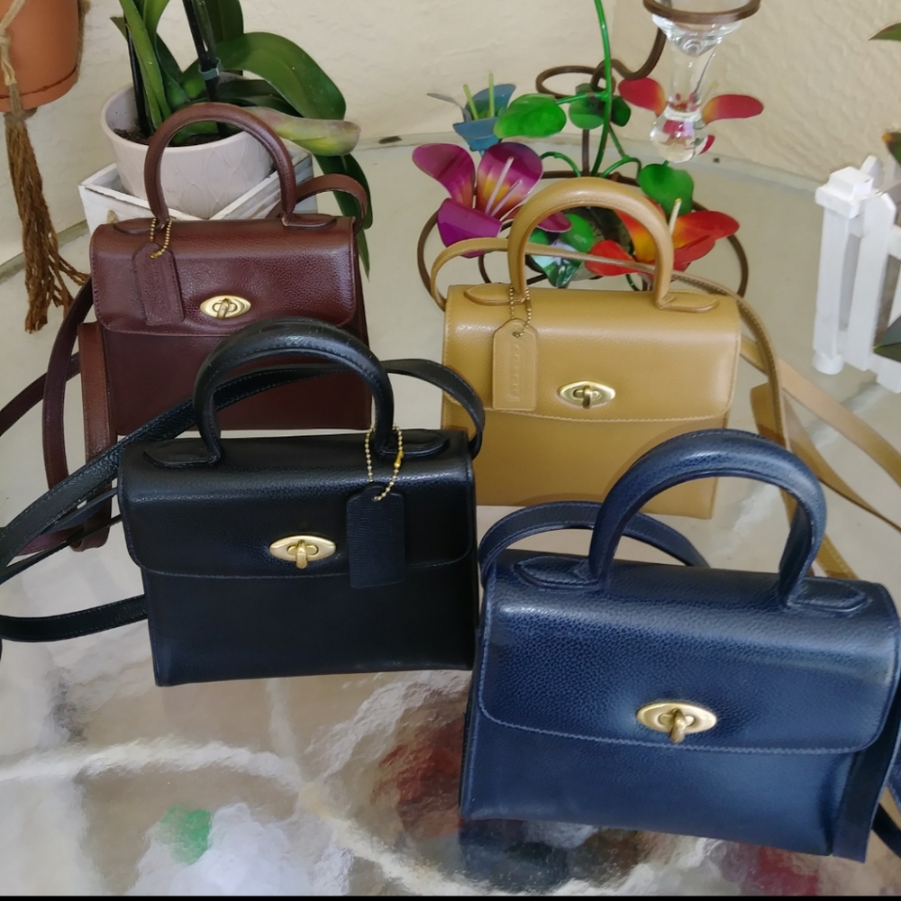 MADISON COLLECTION VINTAGE COACH GRACIE BAG - Picture 3 of 17